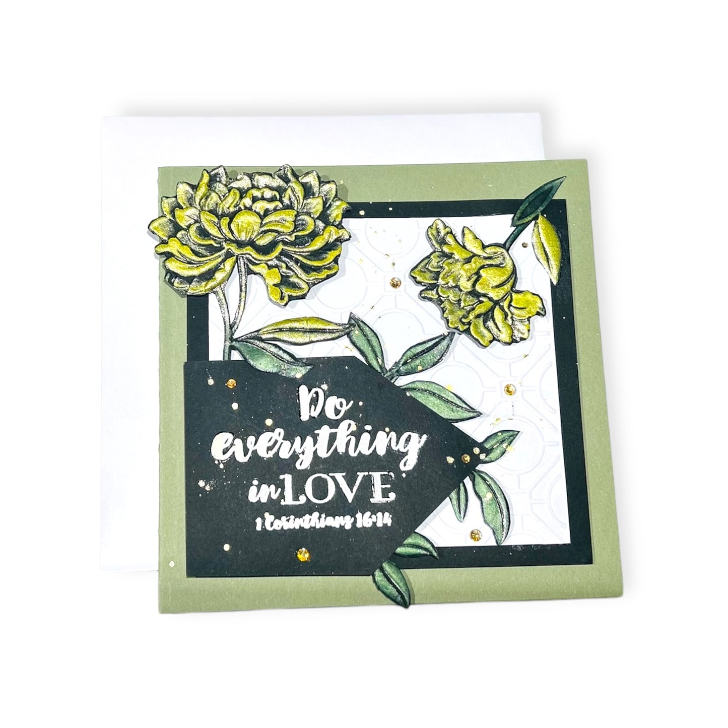 Do Everything in Love - Greeting Card