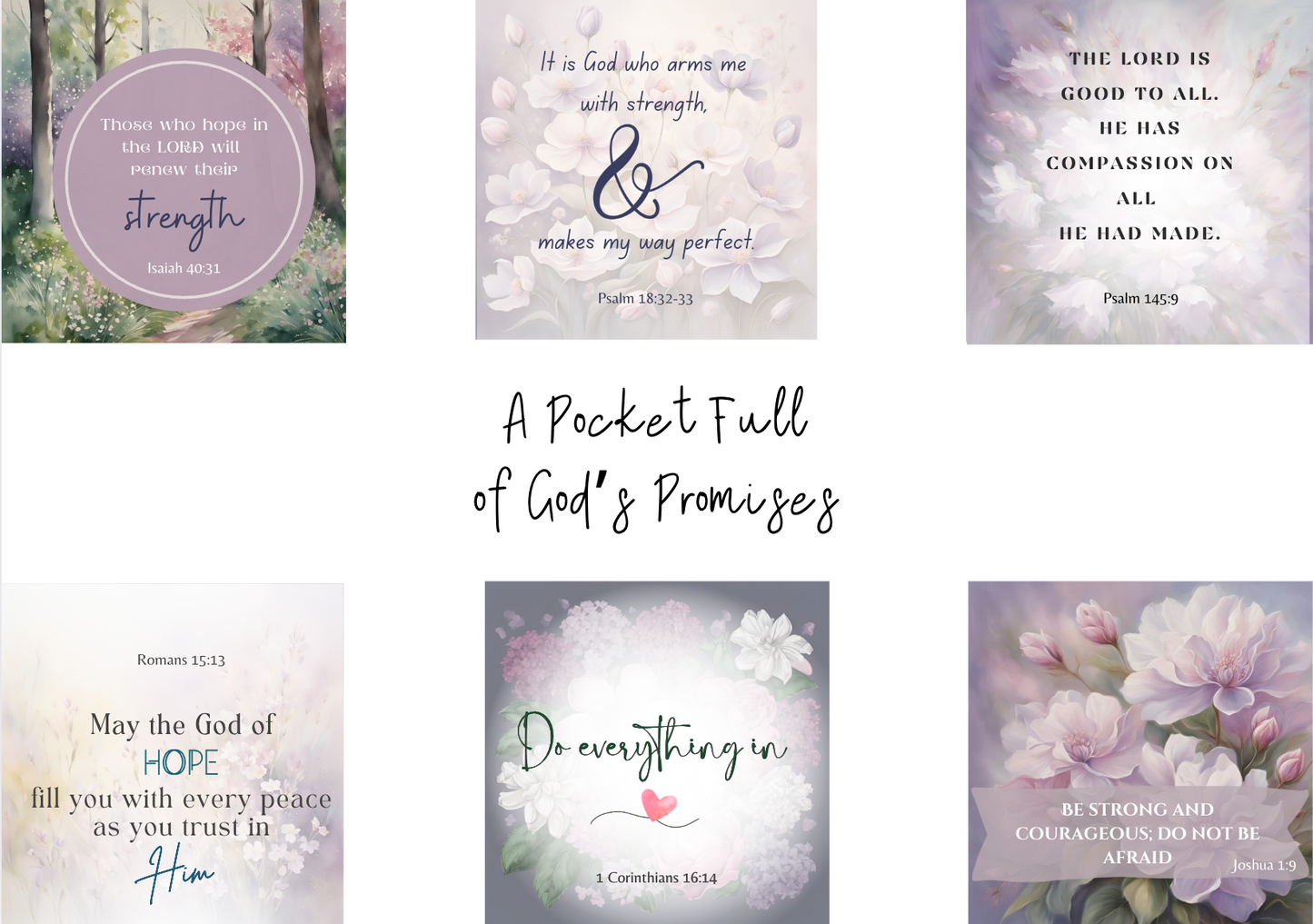 Mini Cards Scripture Set - Be Elevated