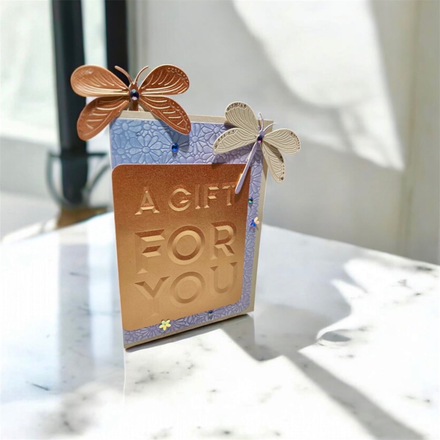 Bold Butterfly - A Gift for You Card