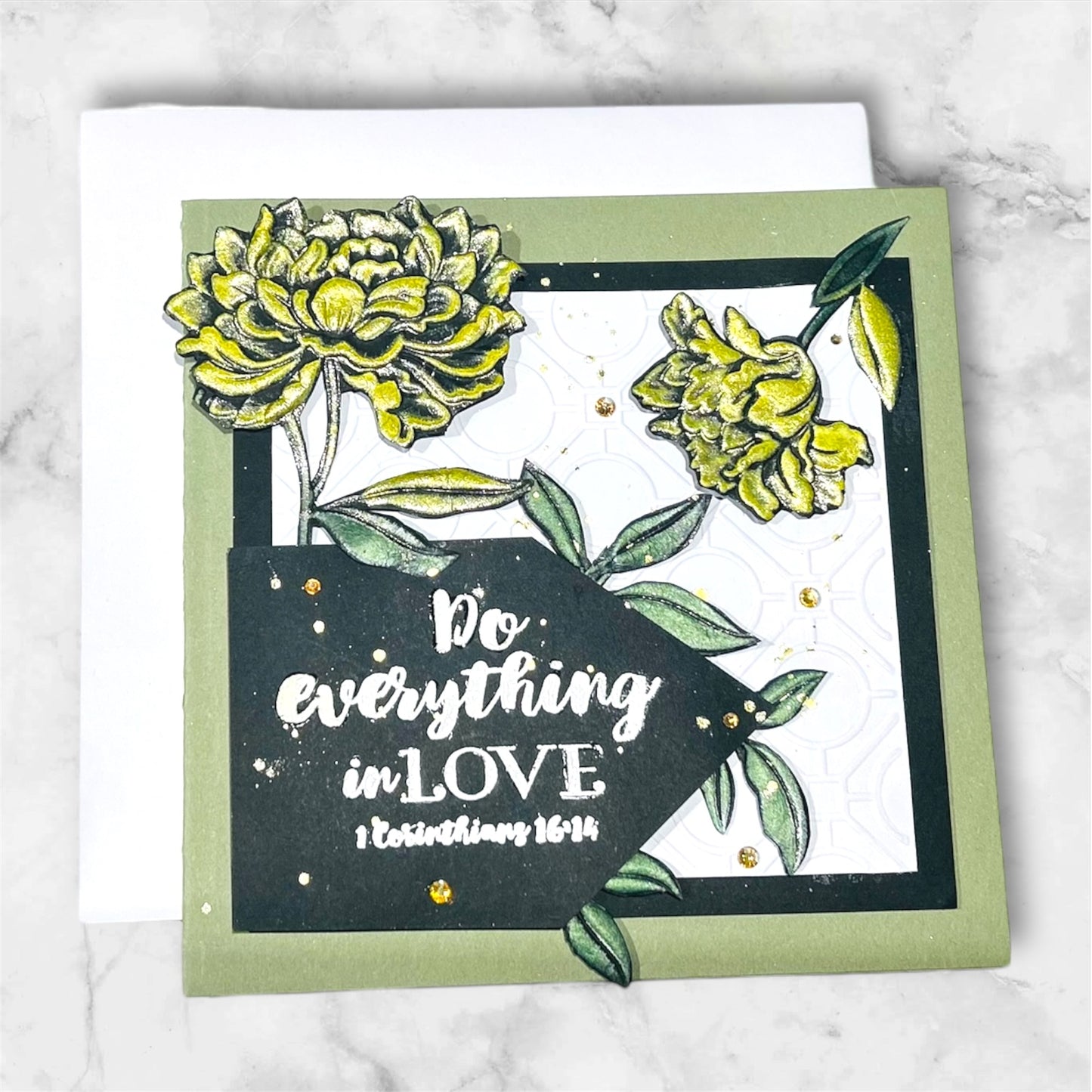 Do Everything in Love - Greeting Card
