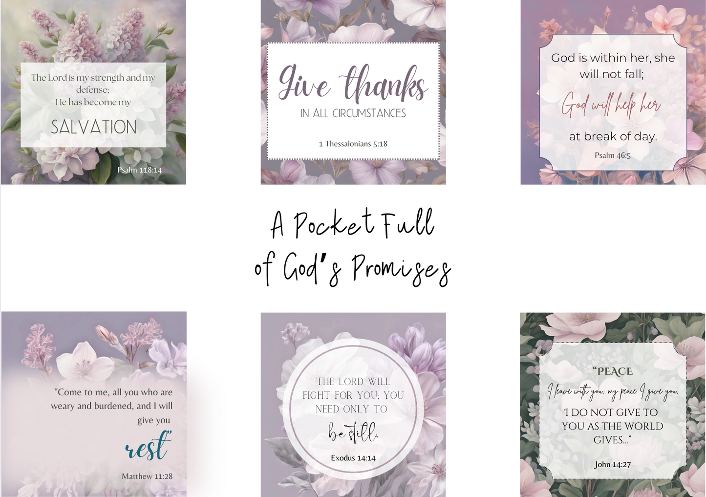 Mini Cards Scripture Set - Be Elevated